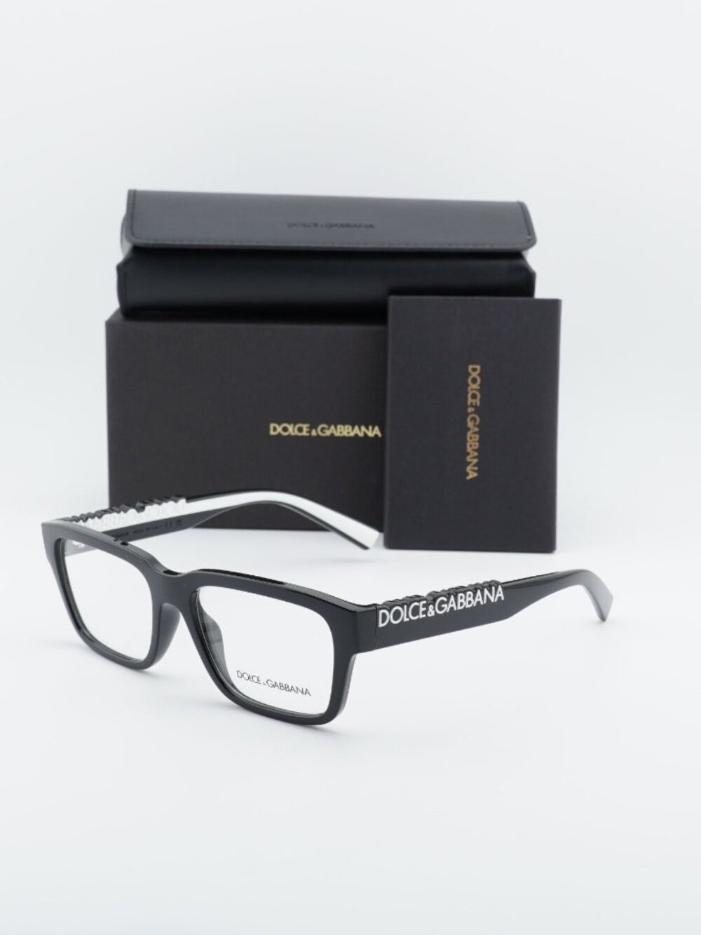 Dolce & Gabbana DG5112 501 Rectangle Eyeglasses 55mm - Black